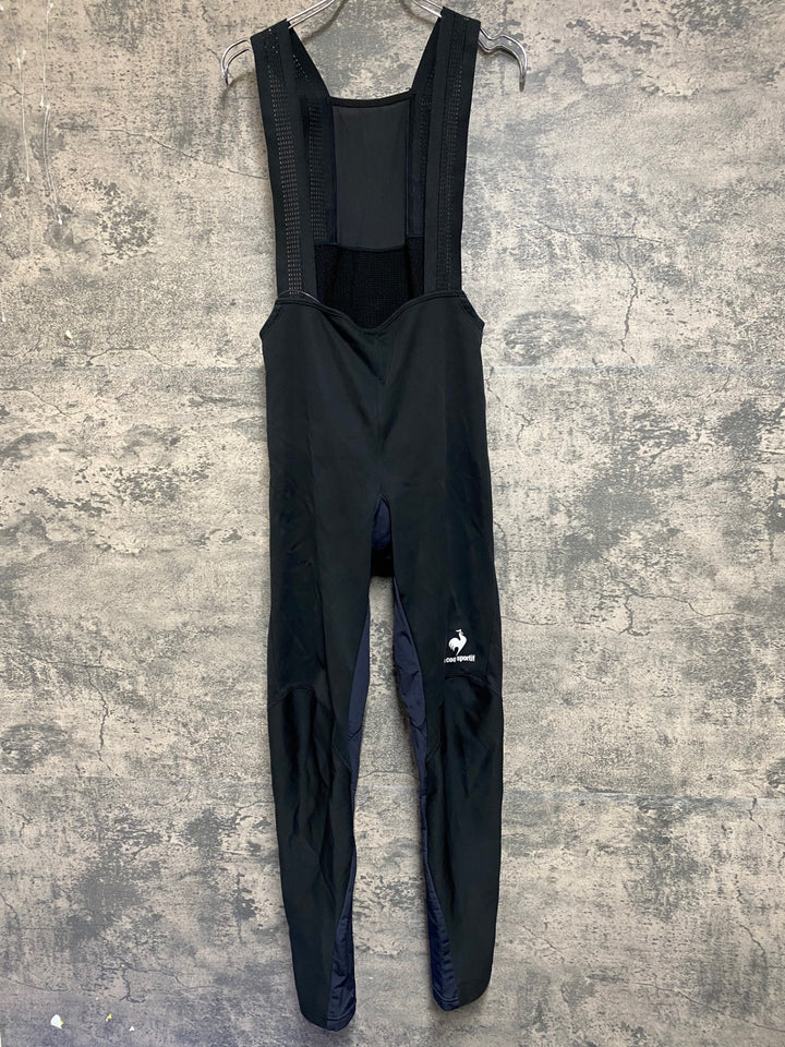 JP143 ルコックスポルティフ le coq sportif ビブタイツ 黒 L 裏起毛