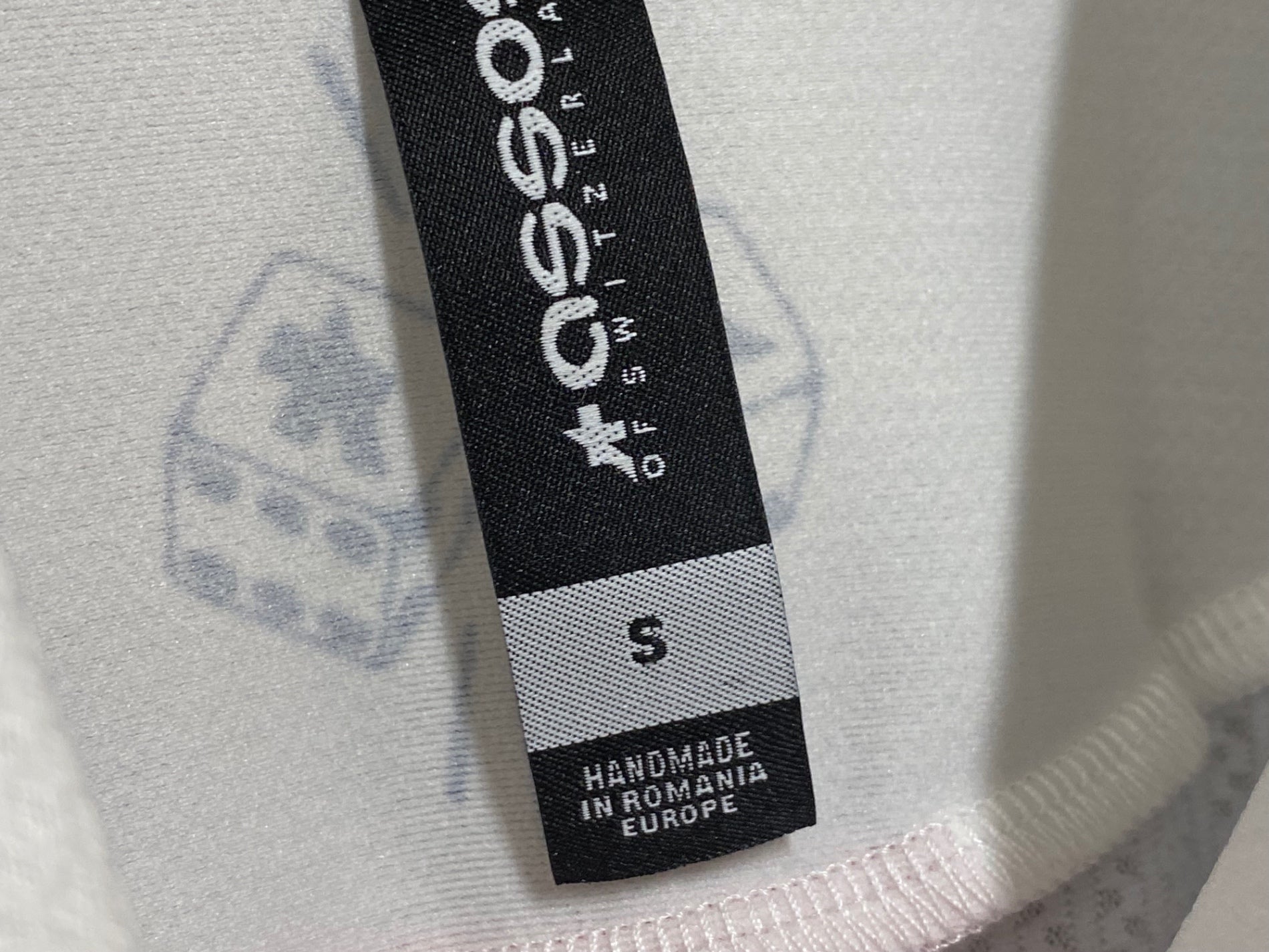 JK699 アソス assos Speed Club Jersey 半袖 サイクルジャージ 白 黒 S