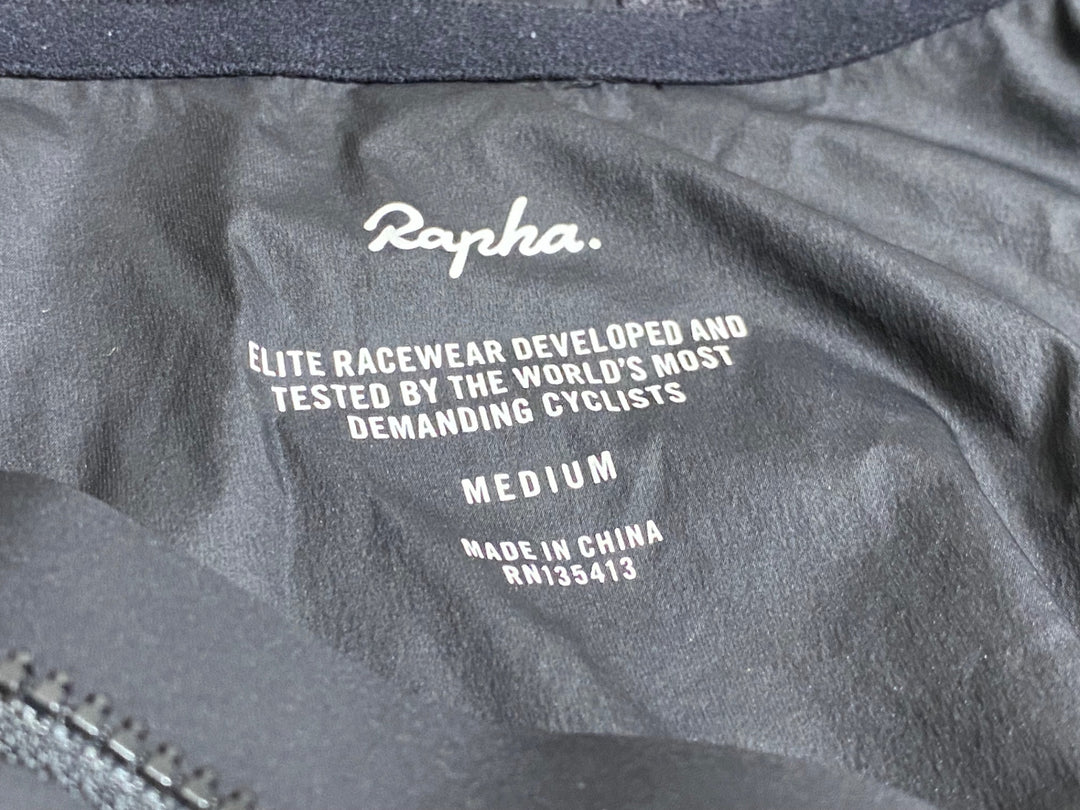 JX449 ラファ Rapha PRO TEAM LIGHTWEIGHT GILET ジレ サイクルベスト 黒 Ｍ