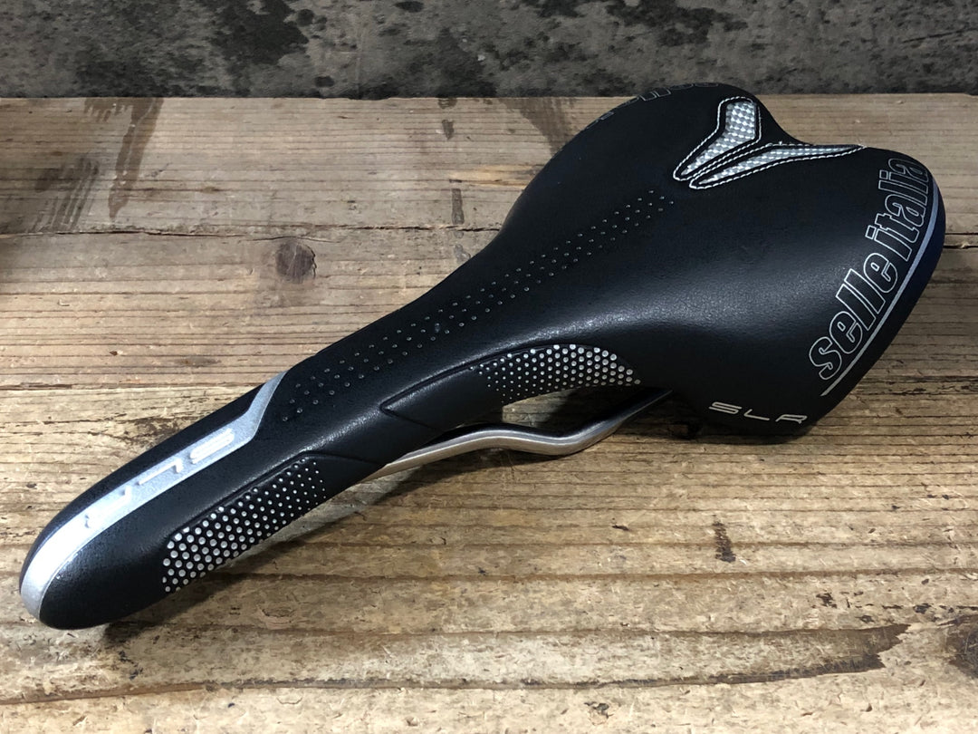 KO331 セライタリア SELLE ITALIA SLR FLOW titanium サドル レール 130mm FRICTION FREE 黒