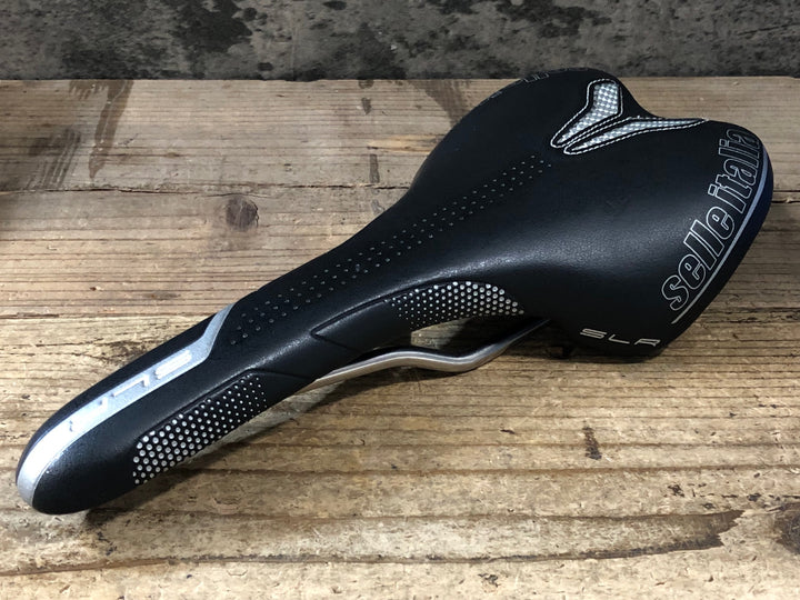 KO331 セライタリア SELLE ITALIA SLR FLOW titanium サドル レール 130mm FRICTION FREE 黒