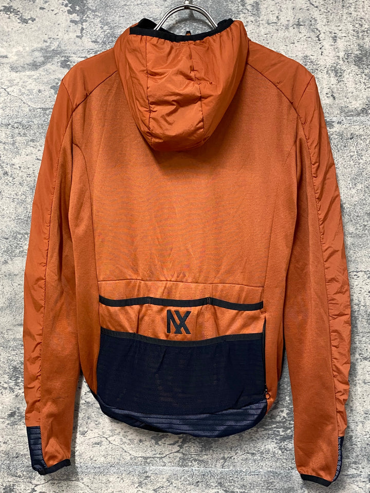 KA842 カフェドシクリステ Cafe du Cycliste AUDAX ZELIE 長袖 サイクルジャケット オレンジ XSサイズ