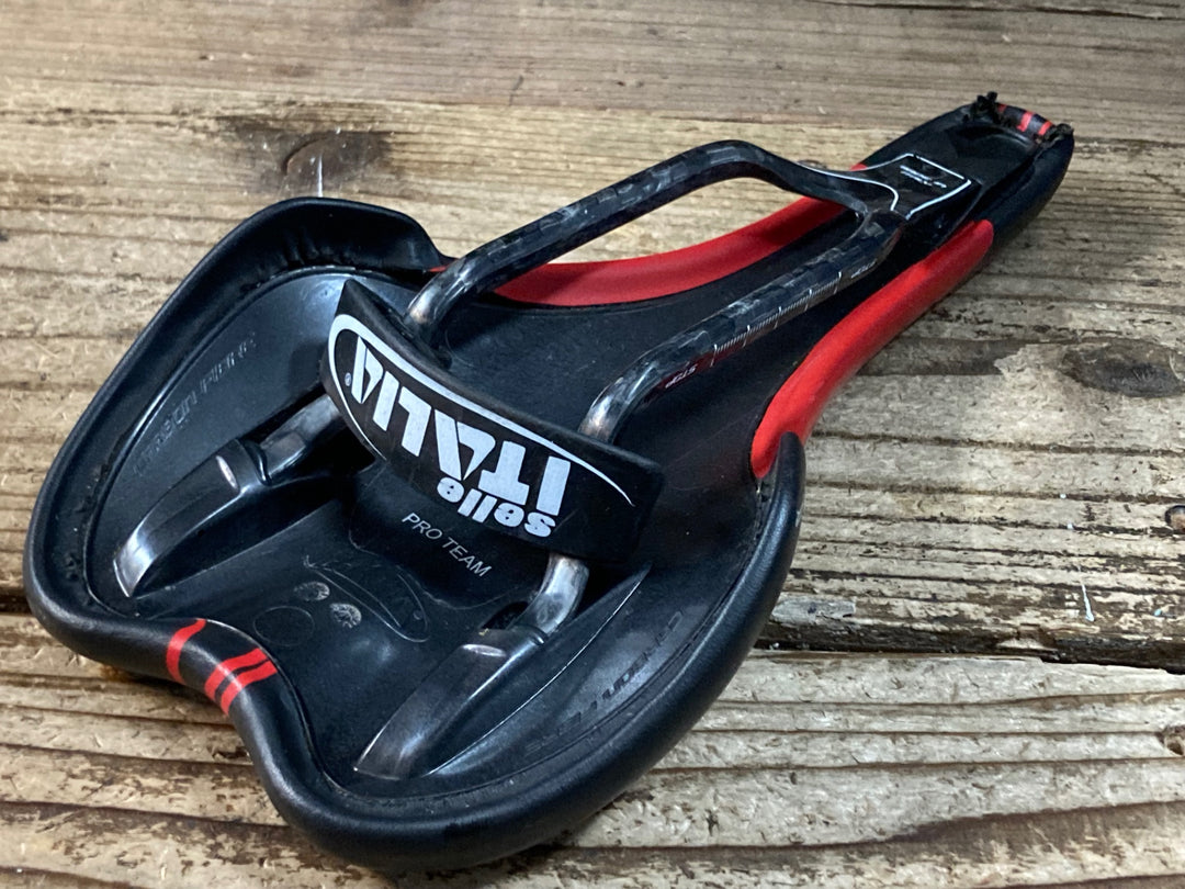 JY470 セライタリア SELLE ITALIA SLR Team Edition サドル 赤 カーボンレール