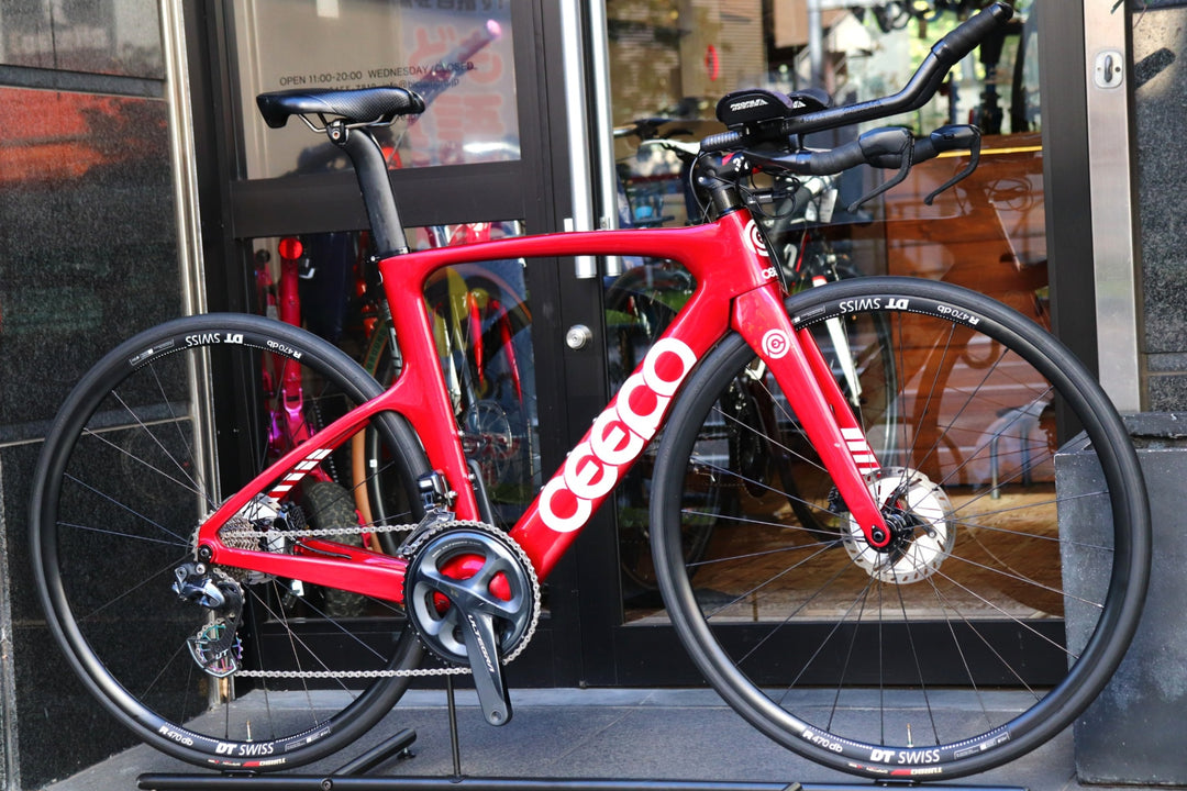 シーポ CEEPO カタナ KATANA-R 2022モデル Mサイズ シマノ デュラエース R9180 Di2 MIX 11S カーボン タイムトライアルバイク 【東京南麻布店】