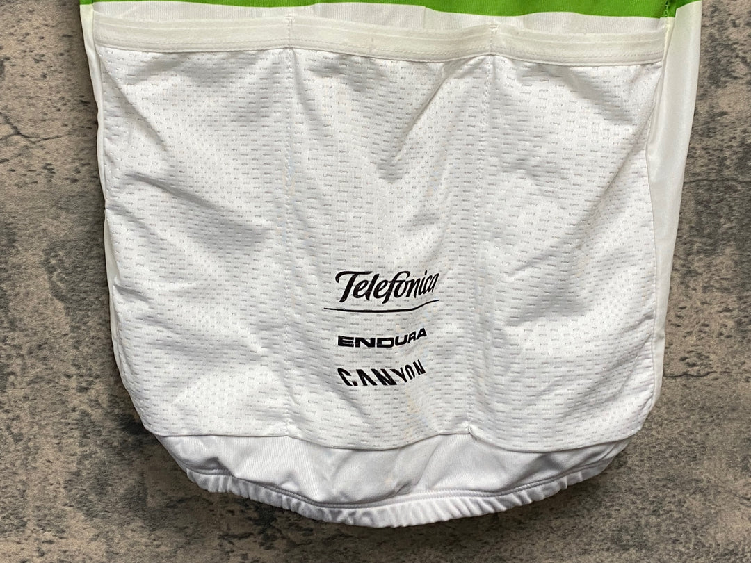 JP957 エンデュラ ENDURA モビスター Movistar Team 2019 World Champion Jersey 半袖 サイクルジャージ S