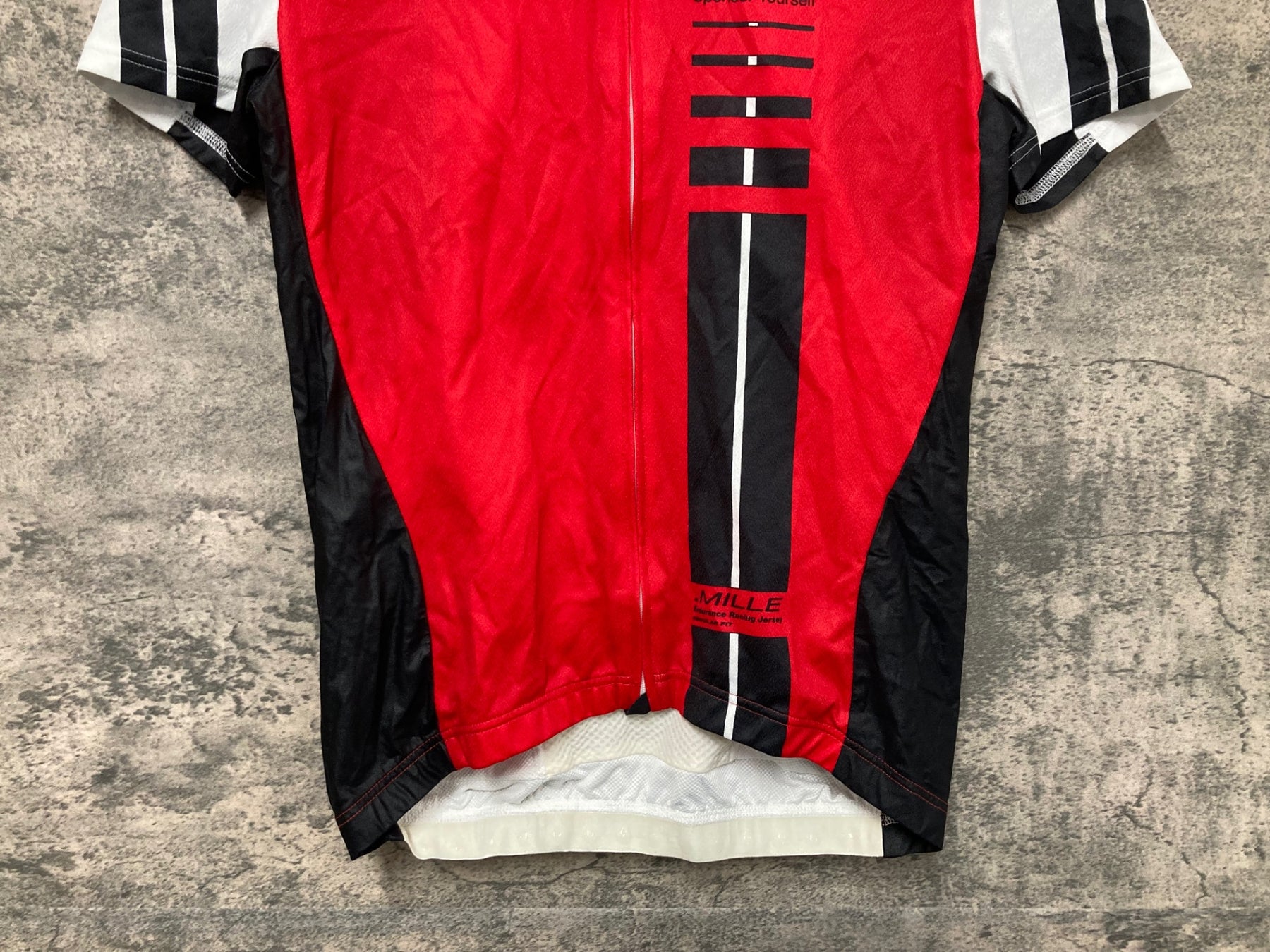 JQ967 アソス ASSOS SS.MILLE 半袖 サイクルジャージ 白 赤 S – BICI