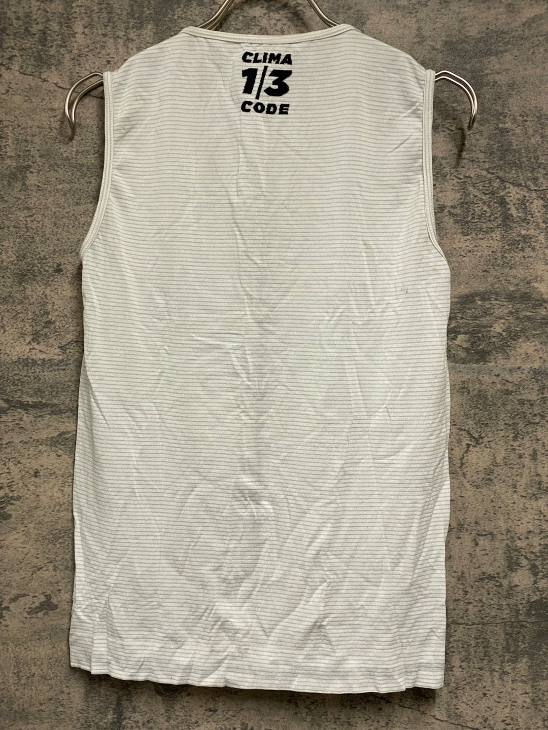 JO785 アソス ASSOS スキンレイヤー SKIN LAYER ノースリーブ 白 Mサイズ
