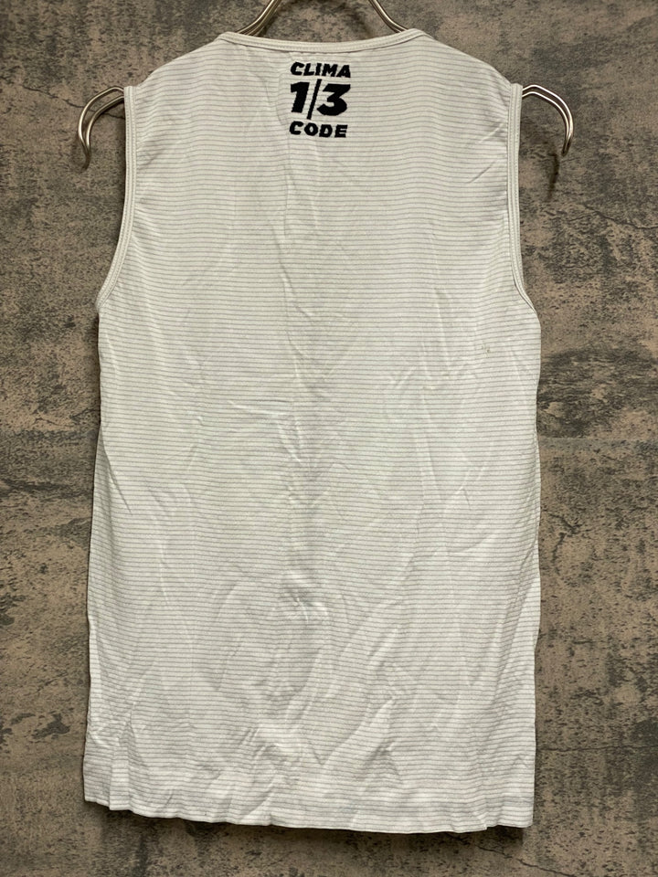 JO785 アソス ASSOS スキンレイヤー SKIN LAYER ノースリーブ 白 Mサイズ