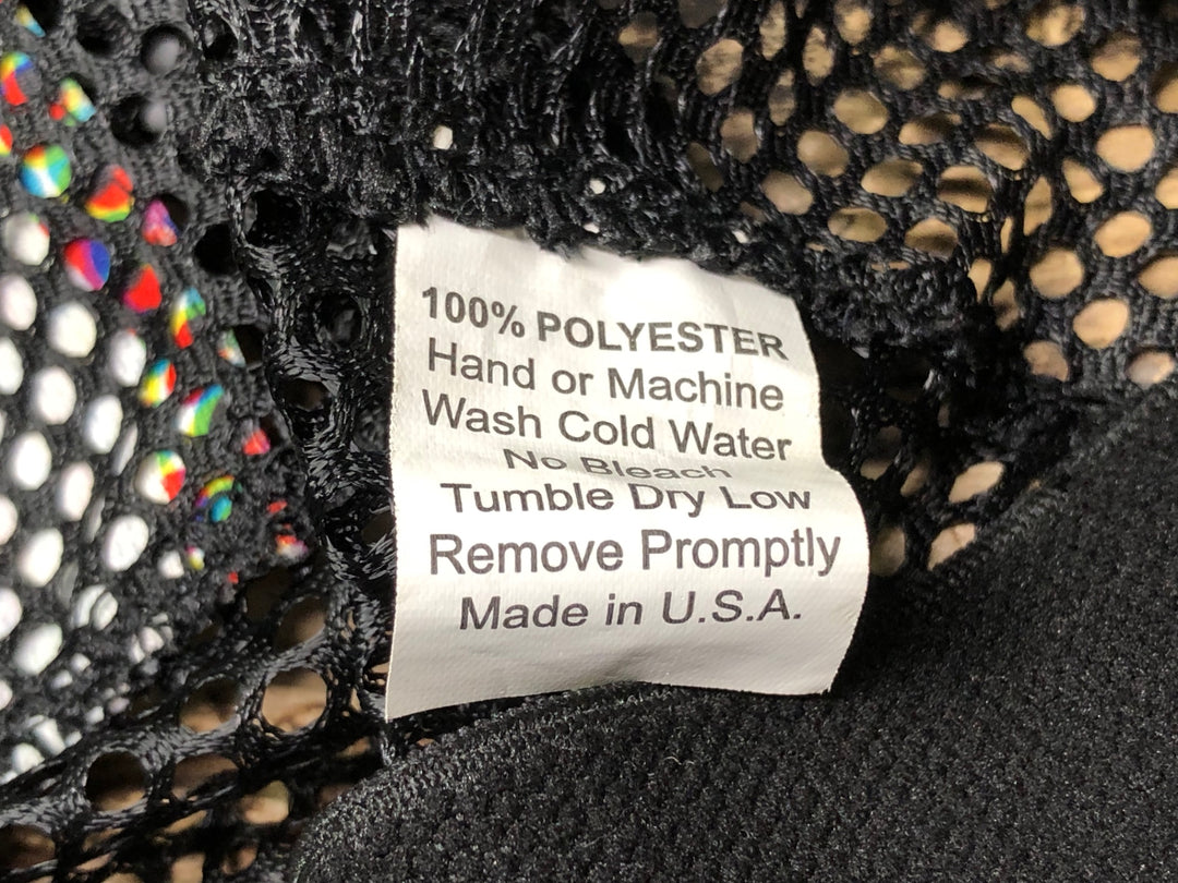 JQ493 ケイデンス Cadence サイクルキャップ 黒メッシュ