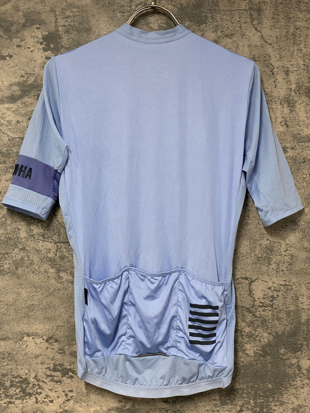 KK698 ラファ Rapha PRO TEAM FLYWEIGHT JERSEY 半袖 サイクルジャージ 水色 S