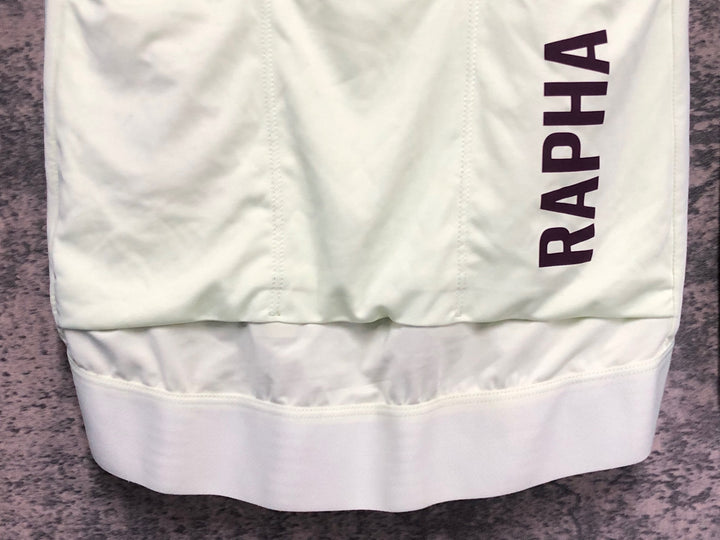 KL466 ラファ Rapha WOMEN'S LONG SLEEVE PRO TEAM TRAINING JERSEY 長袖 サイクルジャージ 黃 緑 XXS レディース
