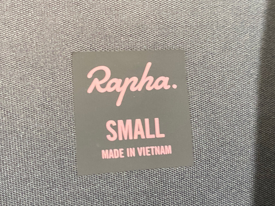 JM828 ラファ Rapha PRO TEAM TRAINING JERSEY 半袖 サイクルジャージ グレー S ※小穴あり