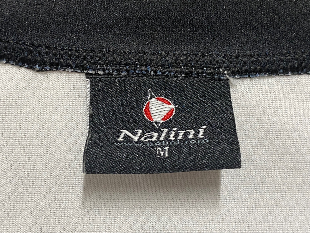 KD356 ナリーニ NALINI 半袖 サイクルジャージ 黒白ベージュ M
