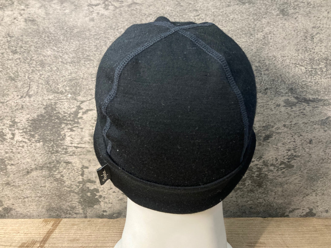 JV789 ラファ Rapha MERINO HAT サイクルキャップ ビーニー 黒