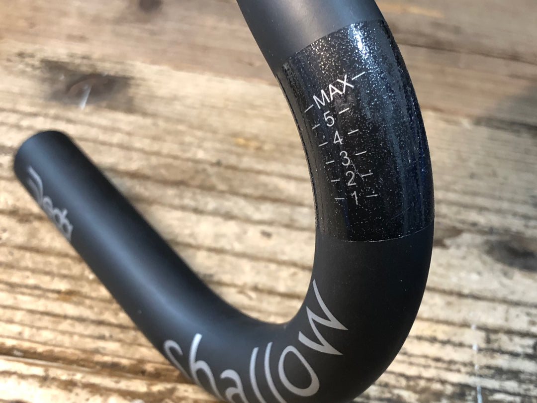 JR956 デダ DEDA ヴィンチ VINCI カーボン ドロップハンドル 外-外エンド部400mm Φ31.8 ※クラックのためジャンク