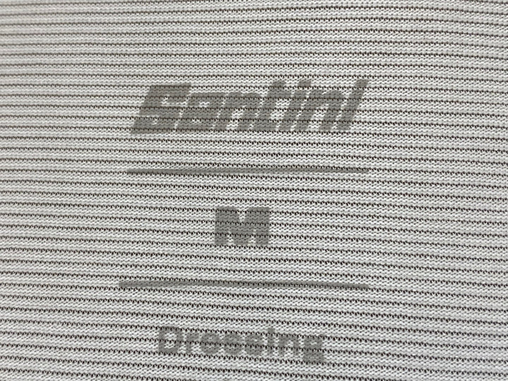JY863 サンティーニ Santini 半袖 Tシャツ オフホワイト M POLARTEC DELTA