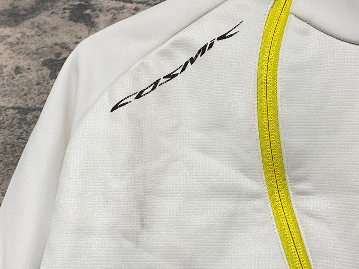 KH355 マヴィック MAVIC COSMIC PRO JACKET 長袖 サイクルジャケット 白/黒 M