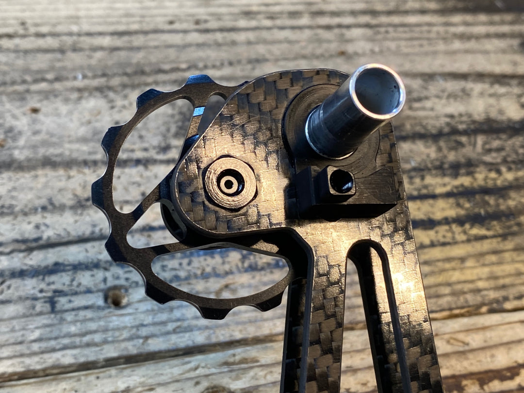 JO243 ギアループ GEAROOP CERAMIC カーボン ビックプーリーケージ 14T/16T CAMPAGNOLO SUPER RECORD/RECORD/CHORUS