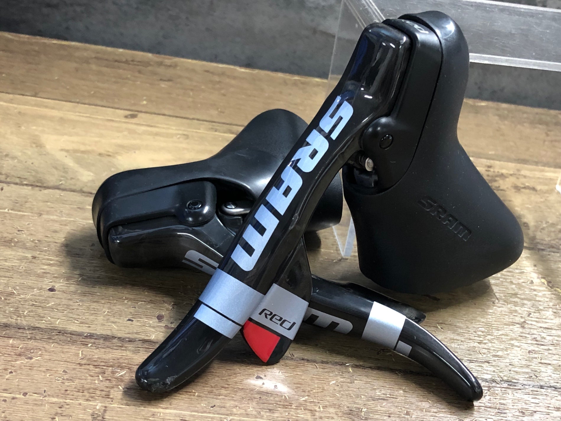 JS433 スラム SRAM レッド Red DoubleTap ダブルタップレバー 2x10s