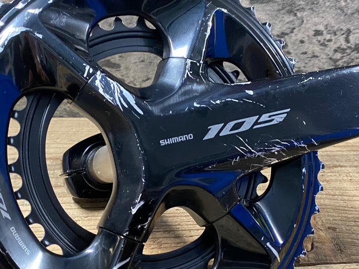 JZ518 シマノ SHIMANO 105 FC-R7100 クランクセット 170mm 50/34T ※傷