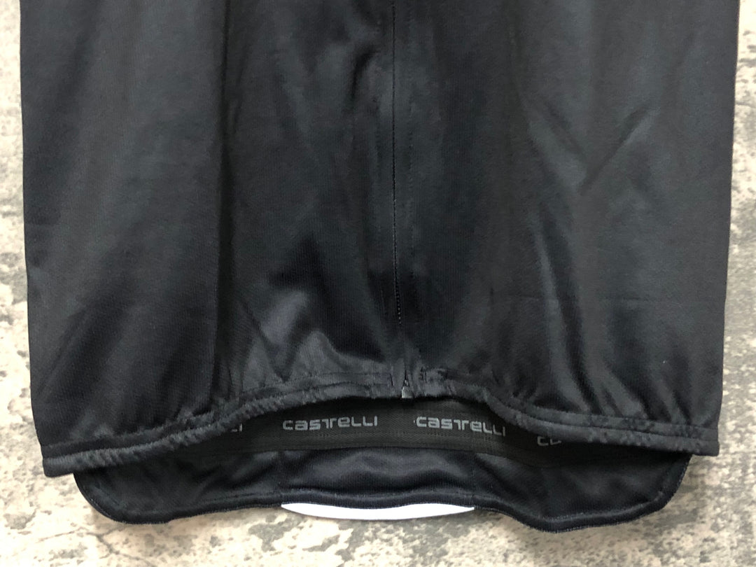 JV727 カステリ CASTELLI チームイネオス TEAM INEOS 半袖 サイクルジャージ 黒赤 M