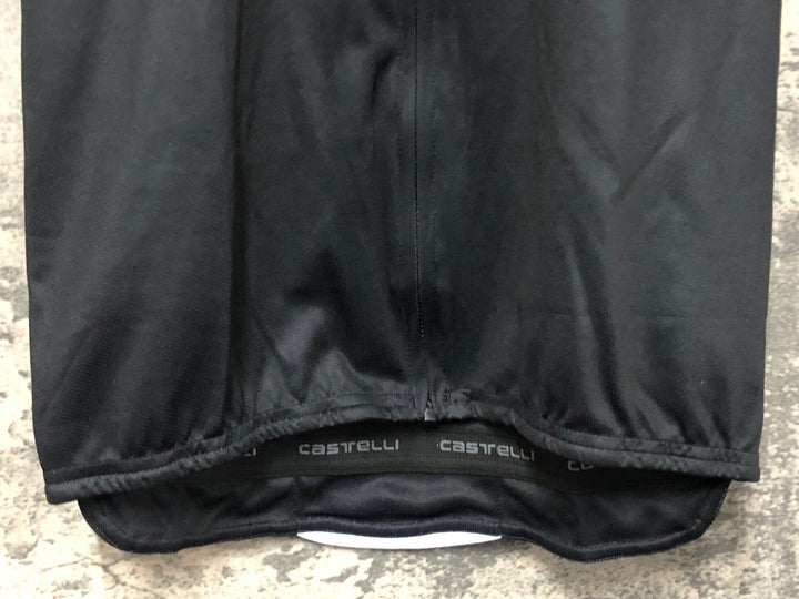 JV727 カステリ CASTELLI チームイネオス TEAM INEOS 半袖 サイクルジャージ 黒赤 M
