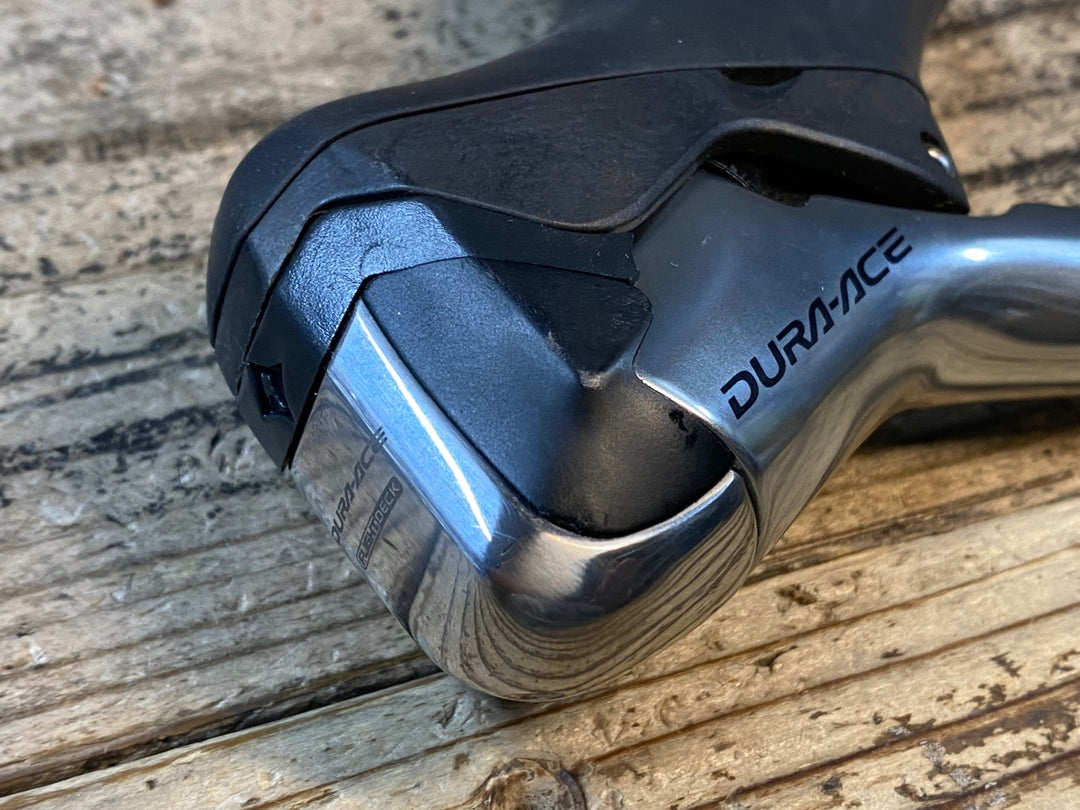 JO751 シマノ SHIMANO デュラエース DURA-ACE ST-7801 STIレバー 10S 左右セット ※変速滑り ジャンク