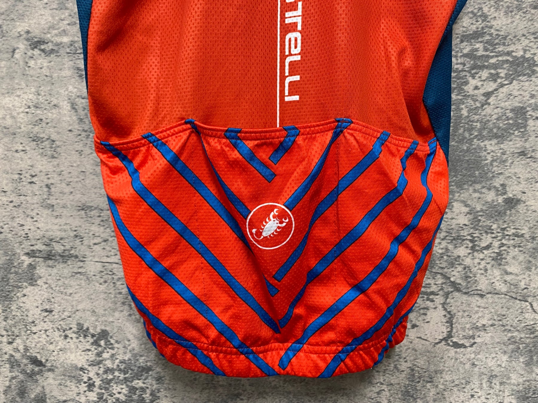 KB494 カステリ CASTELLI ロッソコルサ ROSSO CORSA 半袖 サイクル