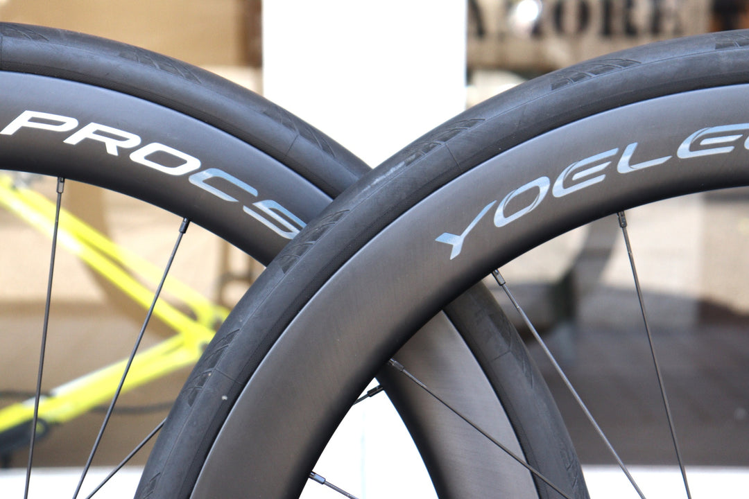ヨーレオ YOELEO SAT C50 PRO カーボン チューブレスレディ ホイールセット シマノ11/12S  【横浜店】