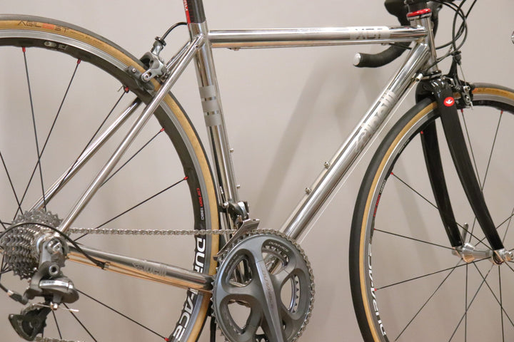 チネリ CINELLI XCR 2010頃 Sサイズ シマノ デュラエース 7900 10S ステンレス ロードバイク WH-7850-C24 【仙台店】
