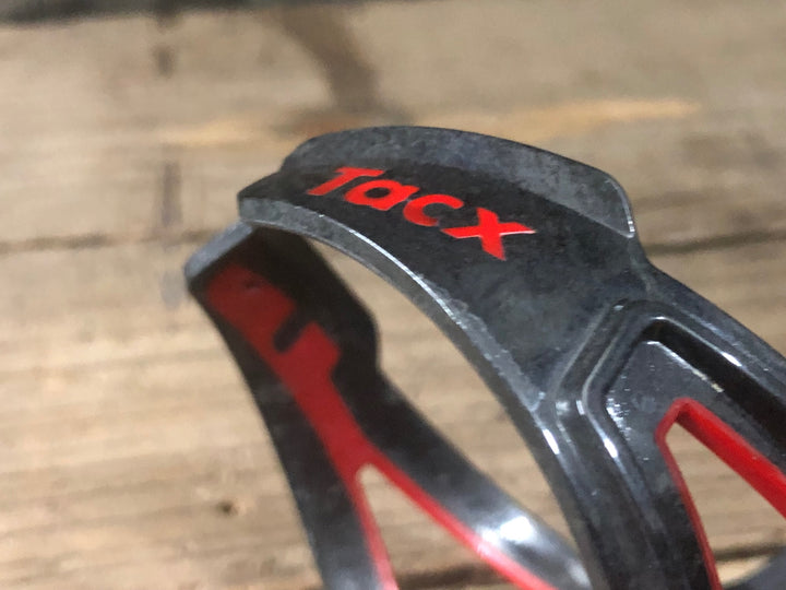 JT370 タックス TACX deva ボトルケージ 黒赤 2個セット