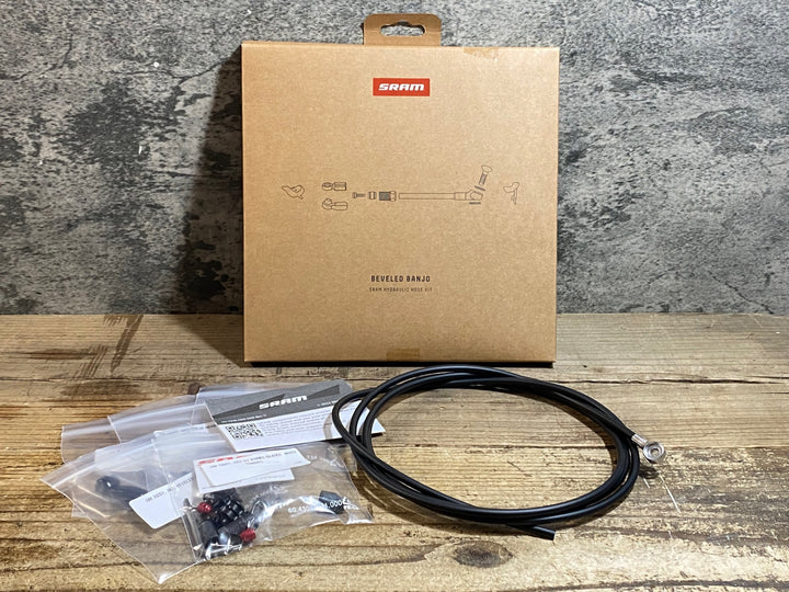 KE744 スラム SRAM HYDRAULIC HOSE KIT BEVELED BANJO 油圧ホースキット 2000mm