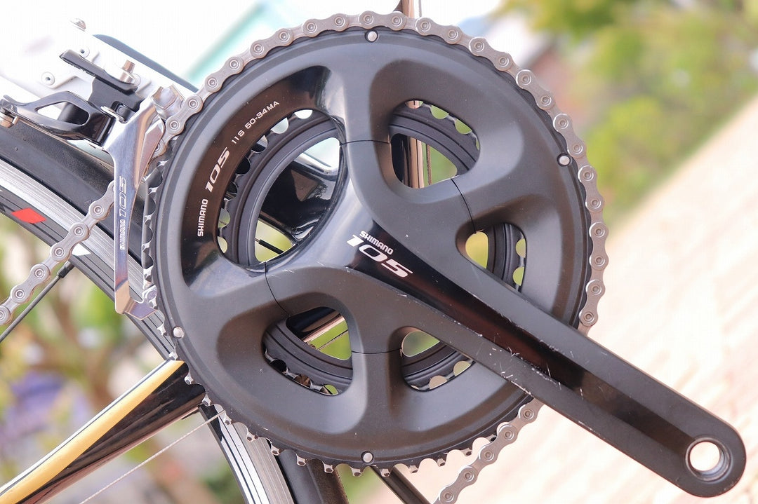 ルック LOOK 586 PROTEAM 2009年モデル Sサイズ シマノ 105 5800 11S カーボン ロードバイク 【芦屋店】