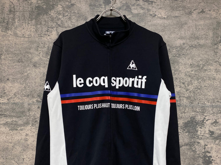 JV500 ルコックスポルティフ le coq sportif 長袖 サイクルジャケット 黒 L