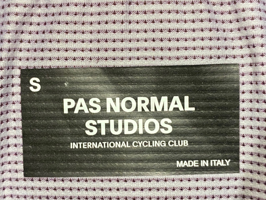 KJ286 パスノーマルスタジオ PAS NORMAL STUDIOS Men's Mechanism Jersey 半袖 サイクルジャージ 紫 S