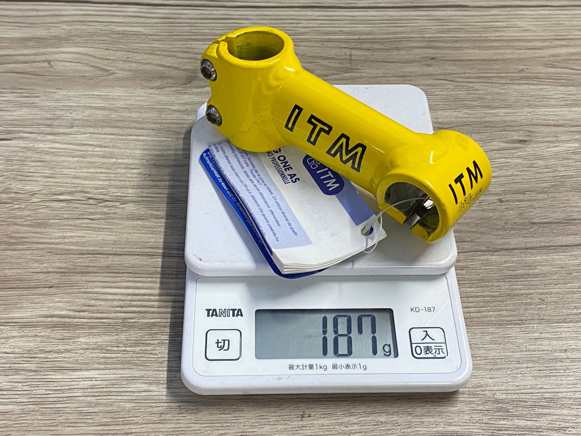 JS930 ITM BIG ONE ステム 100mm 黄色 – BICI AMORE ONLINE STORE