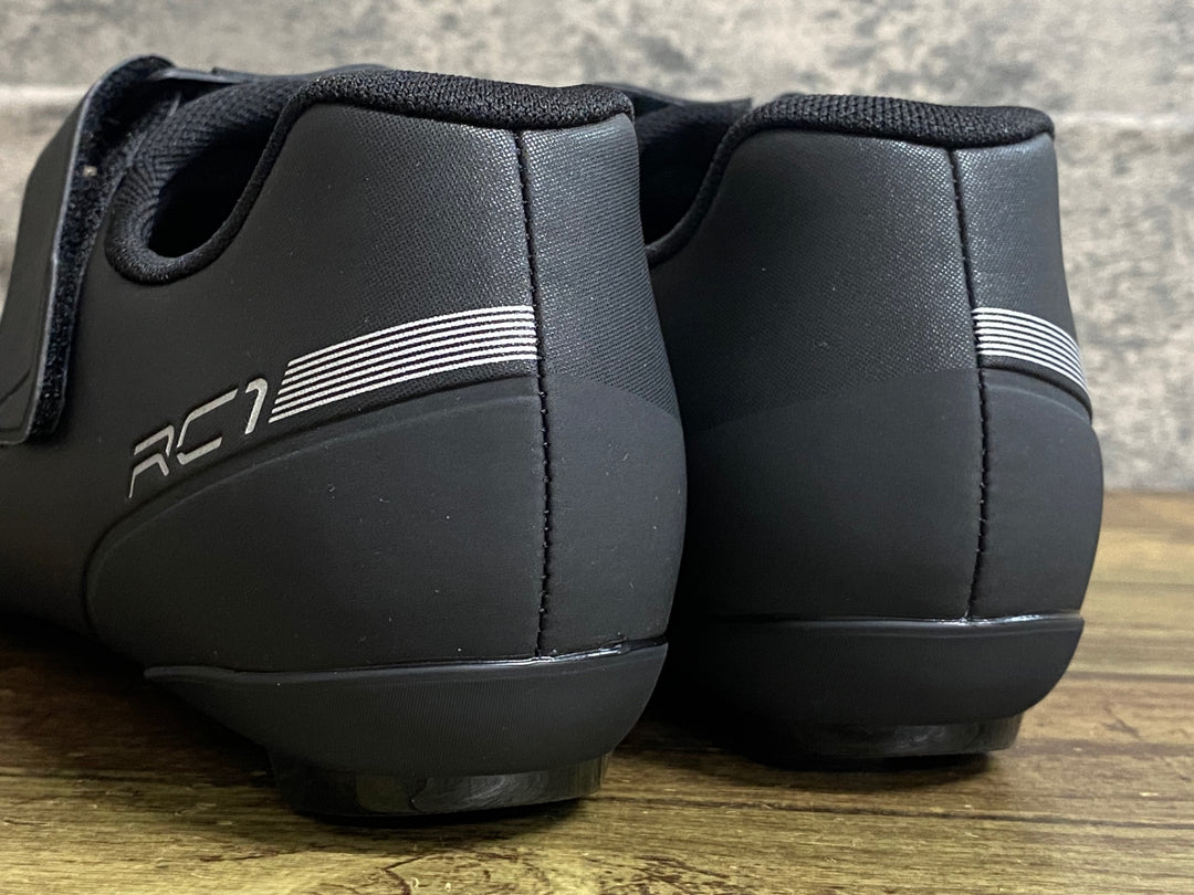 KL537 シマノ SHIMANO RC1 SH-RC102 ビンディングシューズ 黒 3穴 EU42