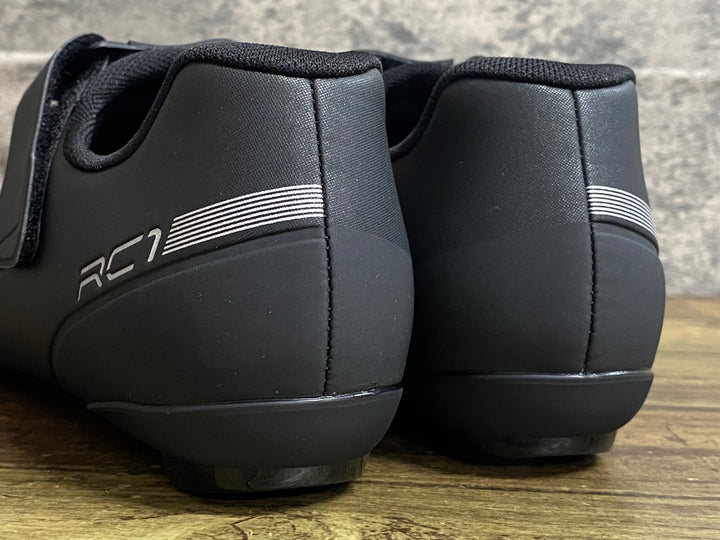 KL537 シマノ SHIMANO RC1 SH-RC102 ビンディングシューズ 黒 3穴 EU42