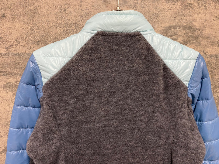 KC334 カフェドシクリステ Cafe du Cycliste Albertine Women 長袖 サイクルジャケット 青 S