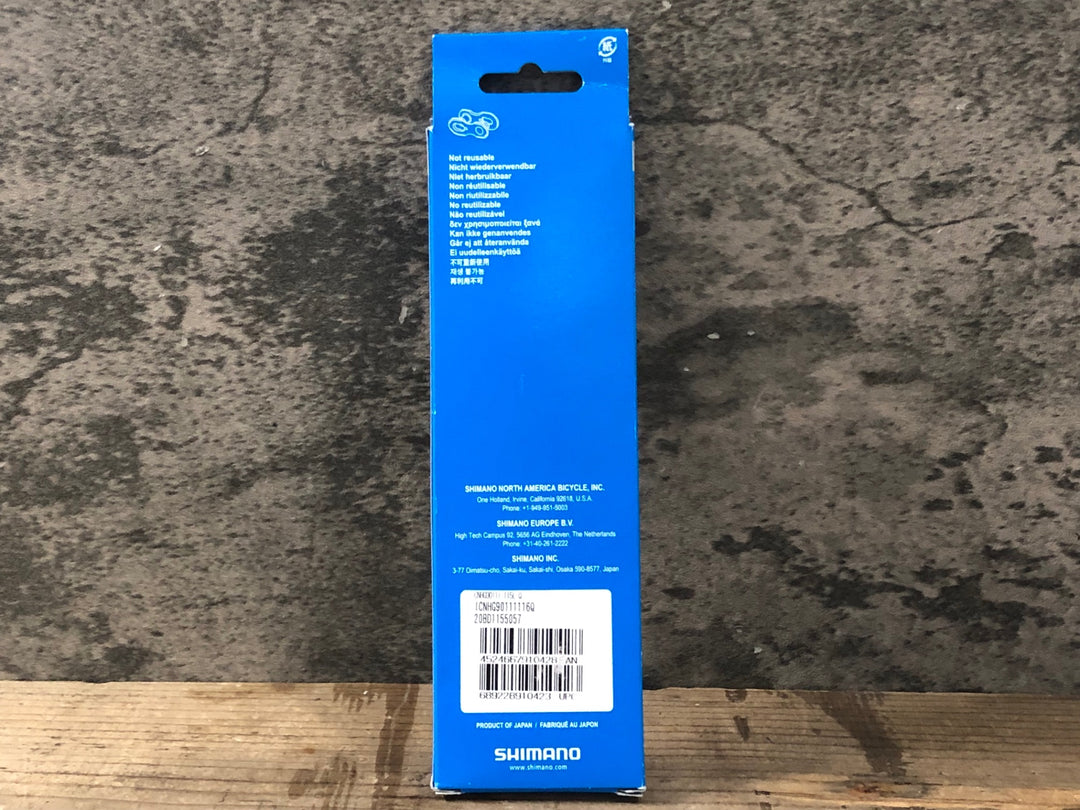 KM529 シマノ SHIMANO CN-HG901-11 チェーン 11S 116L QUICK-LINK