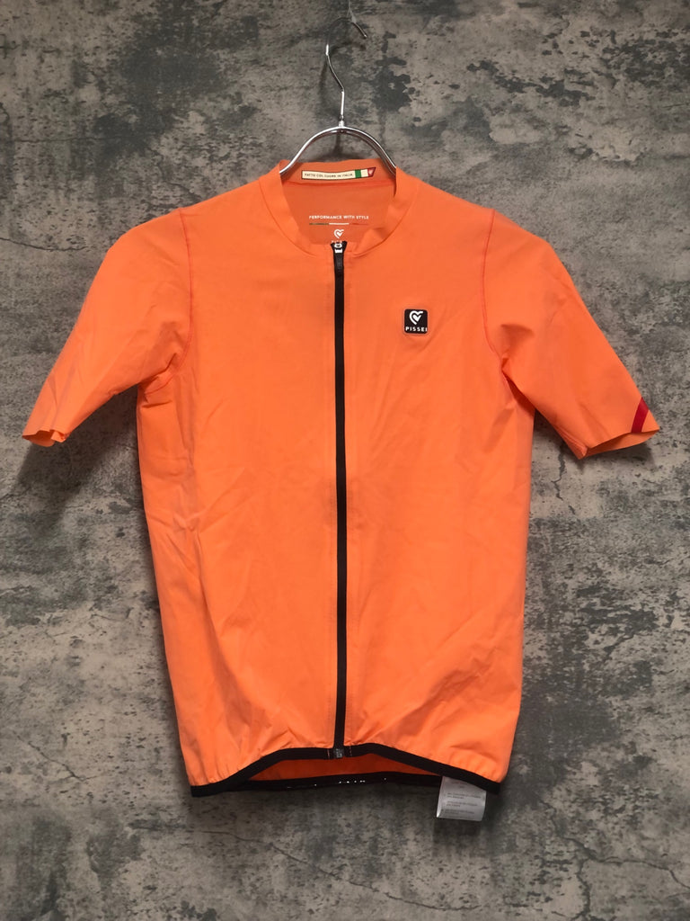 JU513 ピセイ PISSEI 半袖 サイクルジャージ オレンジ XS-S – BICI