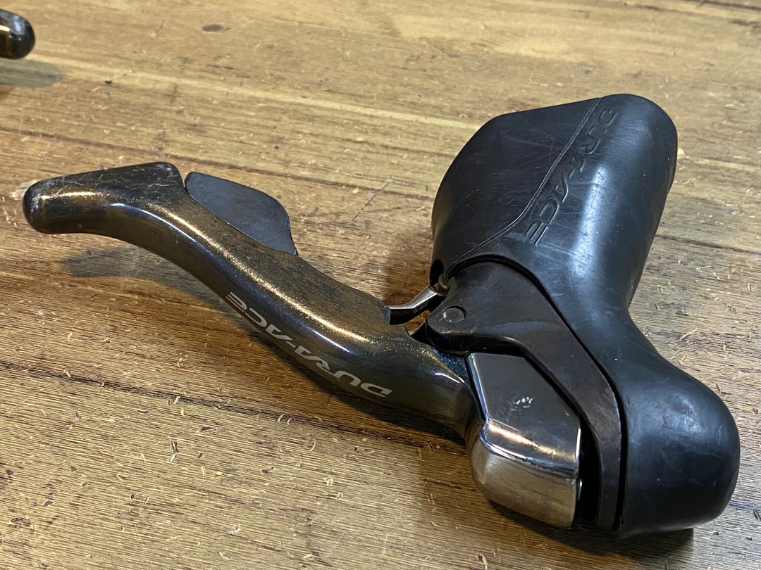 JT227 シマノ SHIMANO デュラエース DURA-ACE ST-7900 STIレバー 2x10s 空打ち ブラケットカバー破れあり ※ジャンク