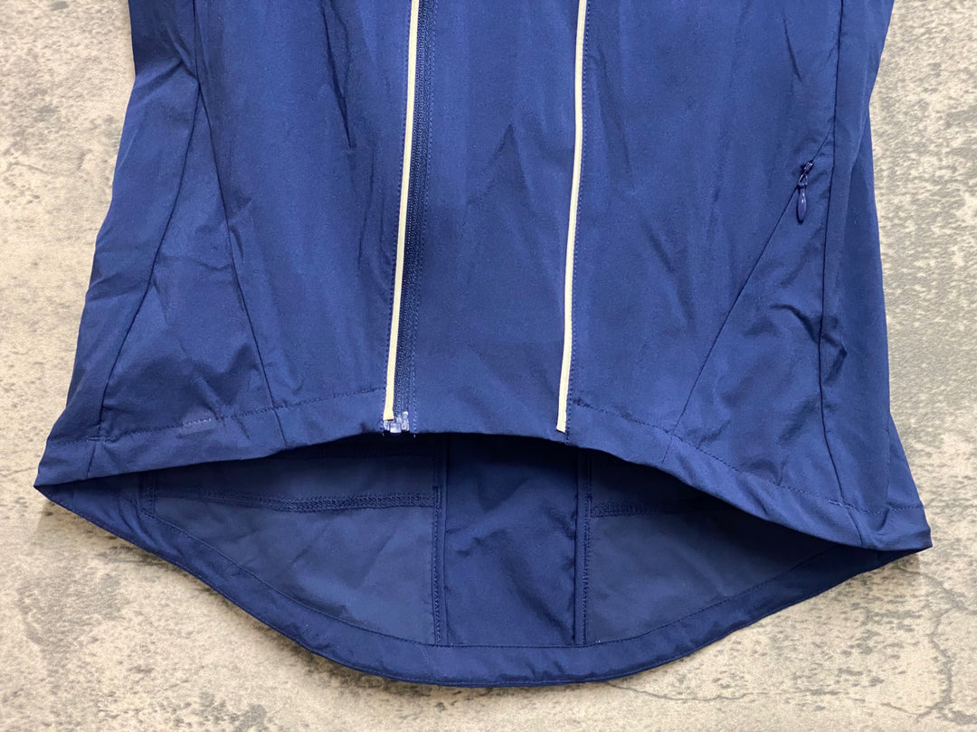 JN310 ラファ Rapha CLASSIC GILET サイクルベスト ジレ 紺 XS 汚れ、一部劣化