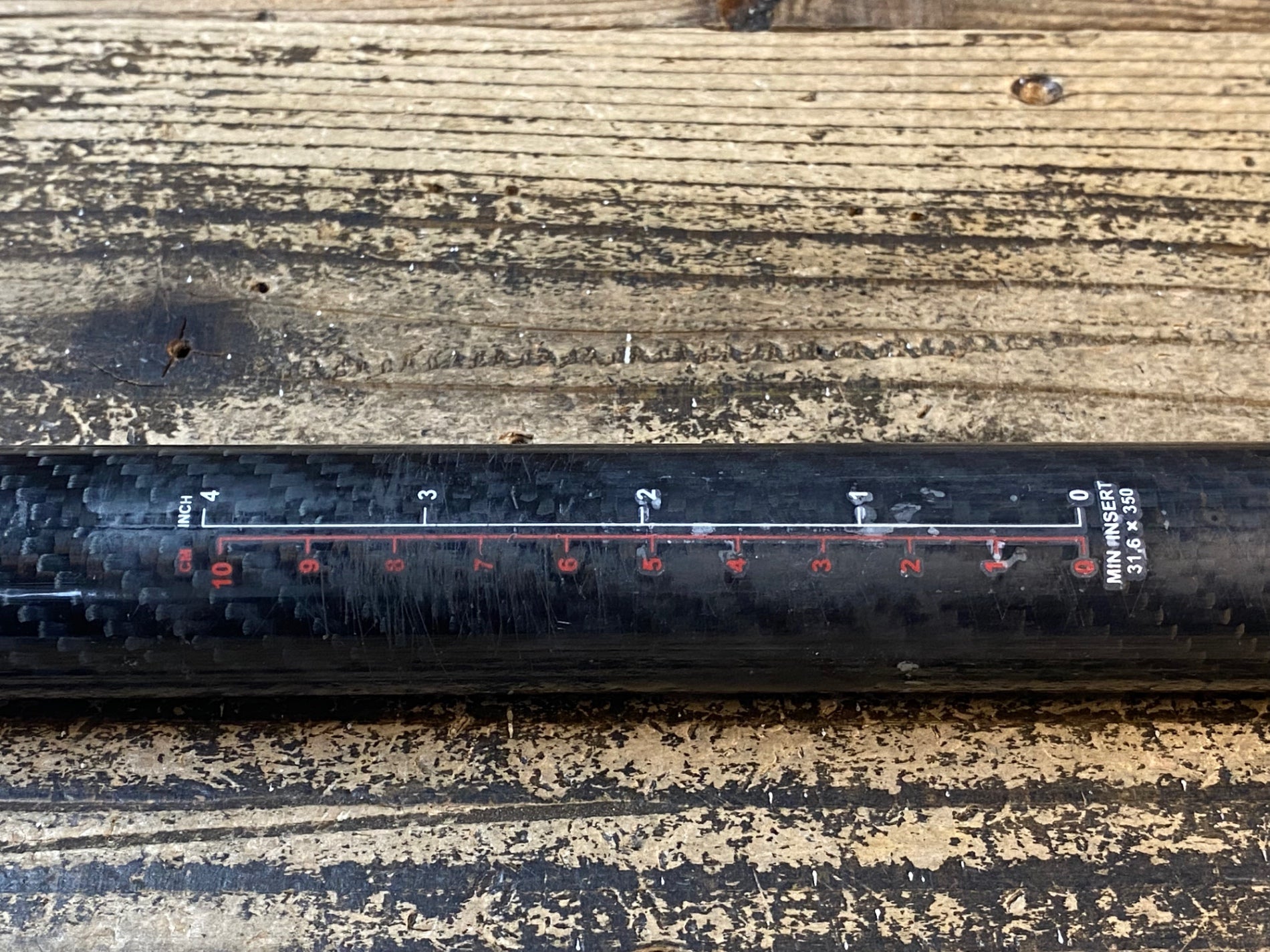 JG652 コルナゴ COLNAGO カーボン シートポスト Φ31.6 350mm 白