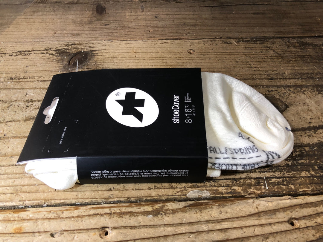 JQ211 アソス assos shoeCover シューズカバー 白 2