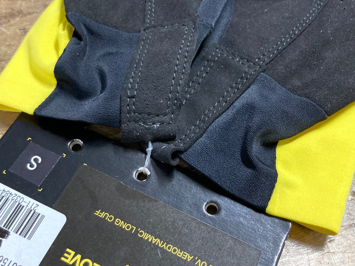 KD553 マヴィック MAVIC CXR ULTIMATE GLOVE 指切りグローブ 黒黄 S