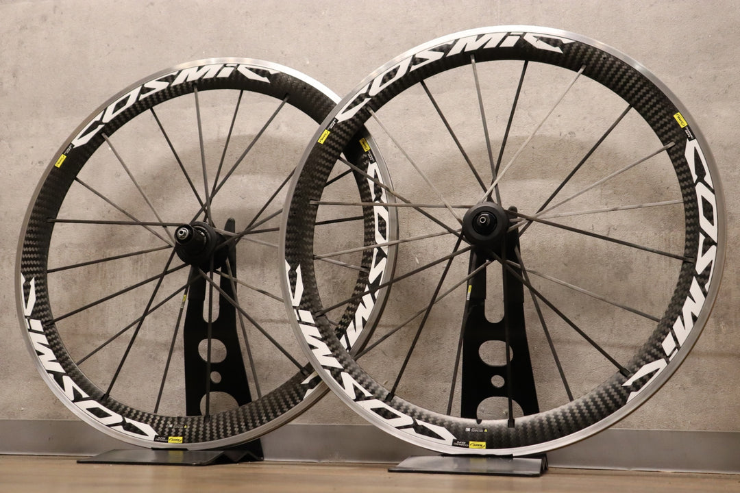 マヴィック MAVIC コスミック COSMIC SR カーボンカウル クリンチャー シマノ 12/11S ホイールセット 【さいたま浦和店】