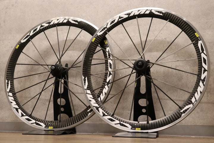 マヴィック MAVIC コスミック COSMIC SR カーボンカウル クリンチャー シマノ 12/11S ホイールセット 【さいたま浦和店】