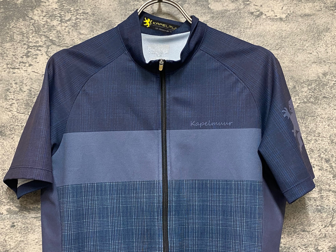 KF206 カペルミュール KAPELMUUR 半袖 サイクルジャージ ネイビー M