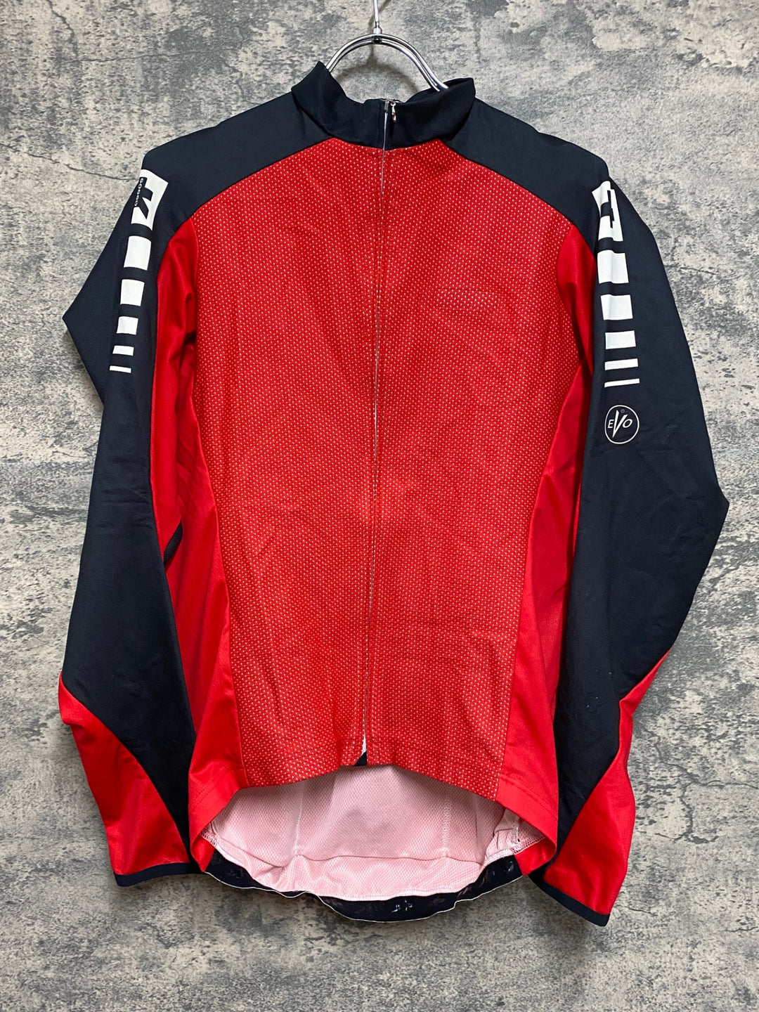KD684 アソス ASSOS 長袖 サイクルジャージ 赤 L